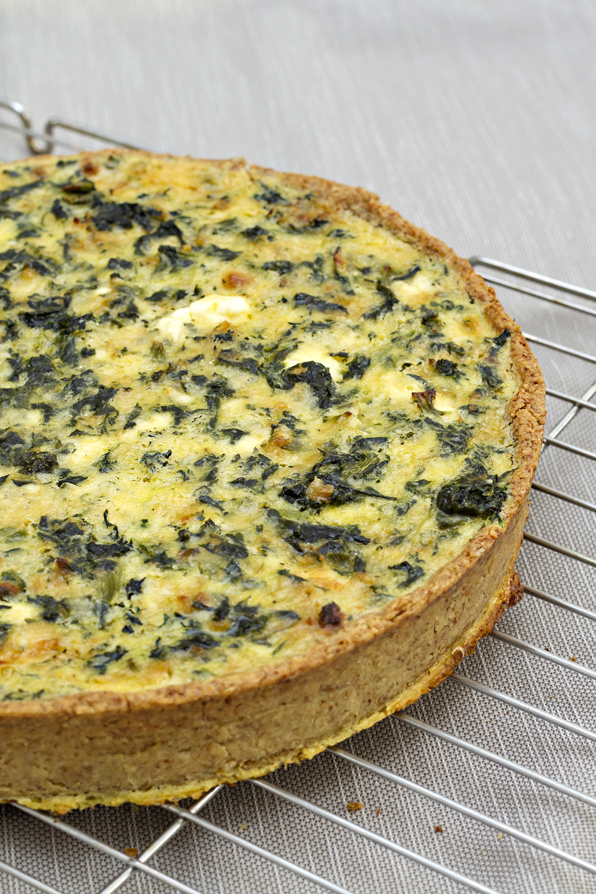 Spinach and Feta Quiche Frozen For You