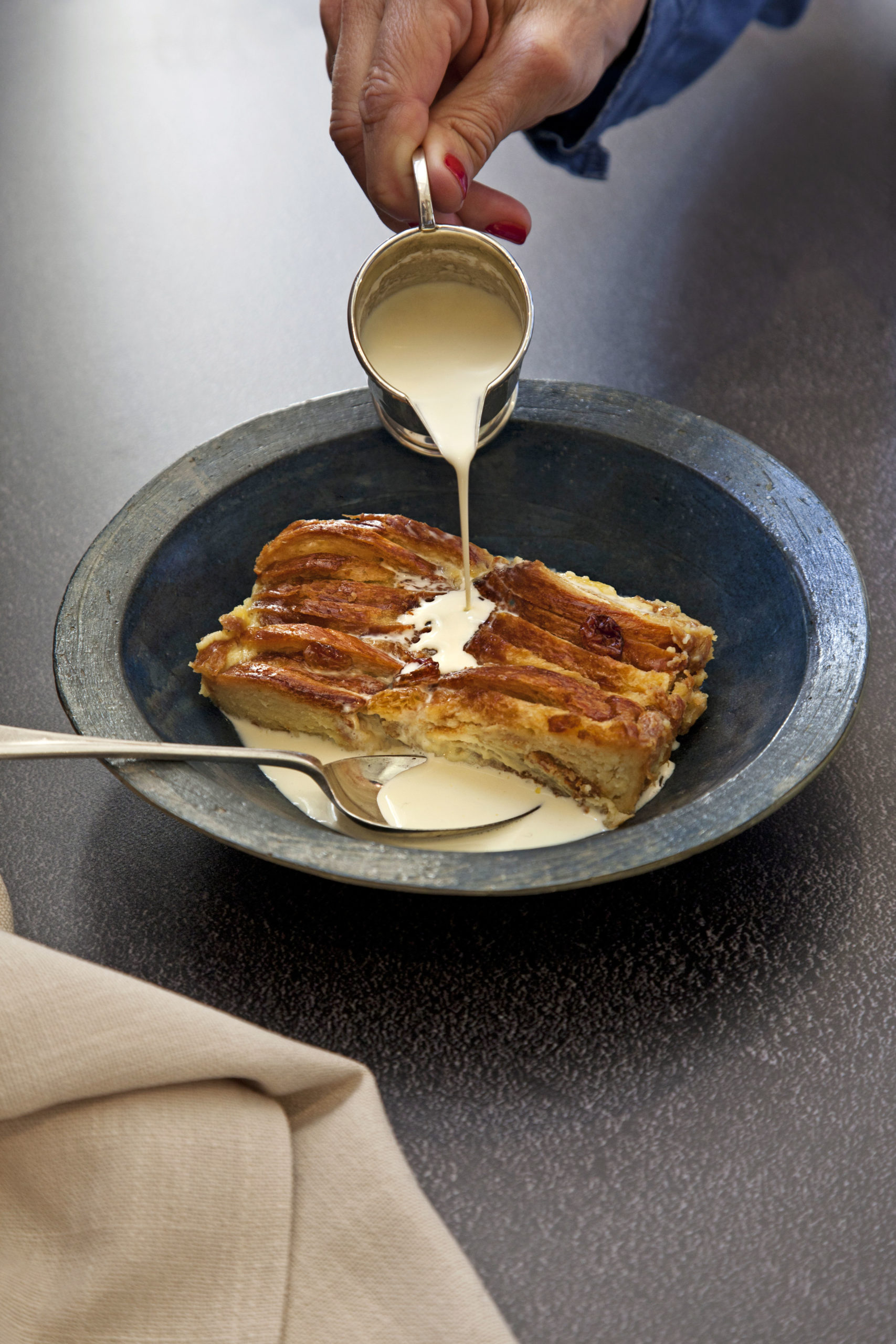 White Chocolate Croissant Bread And Butter Pudding Frozen For You