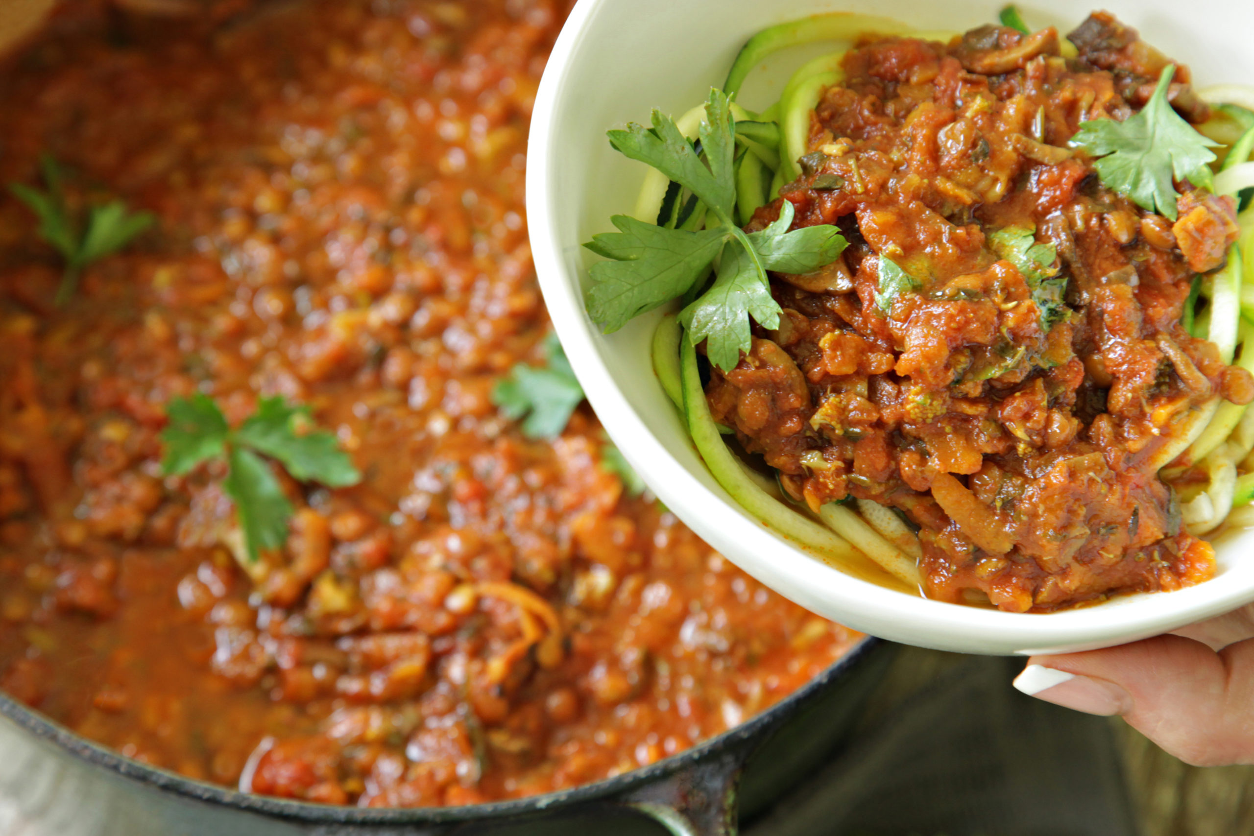 Vegan Bolognese | Frozen For You