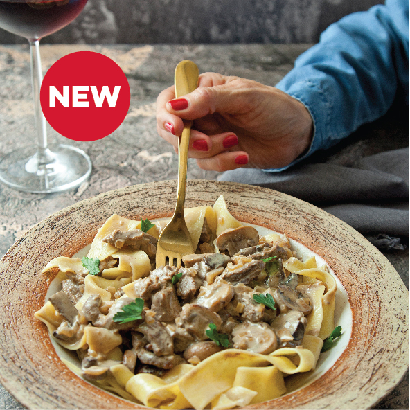 Beef Stroganoff