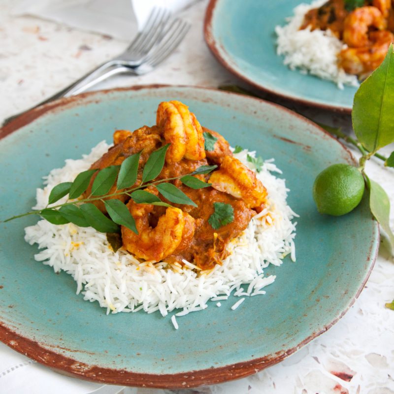 Mauritian Prawn And Chicken Curry