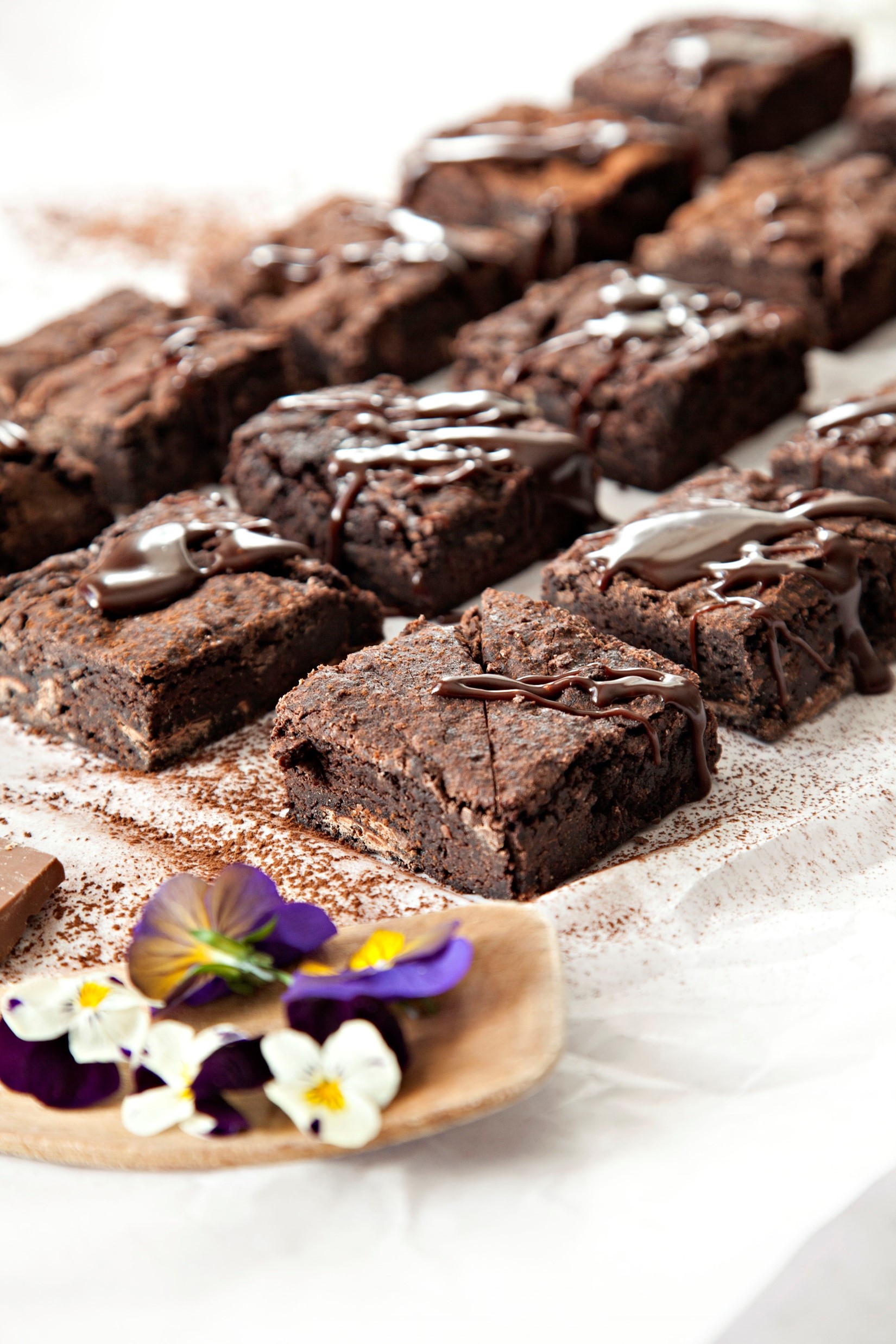 Vegan & Gluten Free Brownies Frozen For You