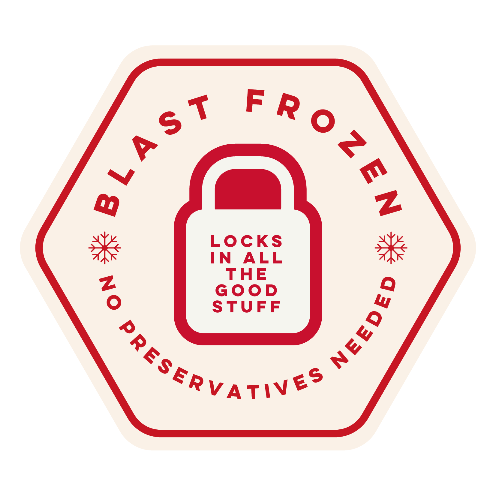 Hexagon Badges-frozen